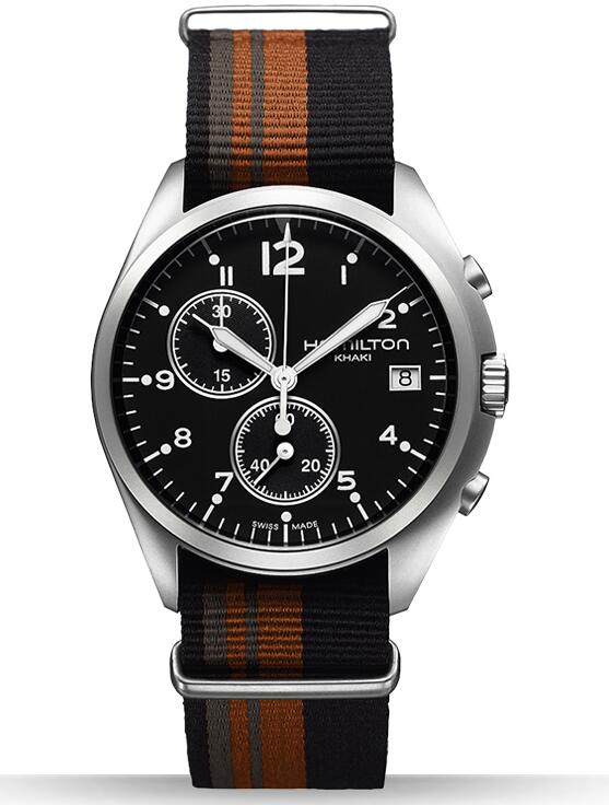 best Hamilton Khaki Pilot Pioneer Chrono Quartz H76552933 replica watches